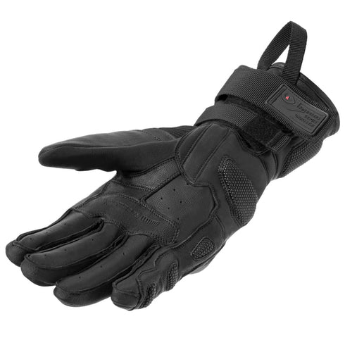 GUANTES REBELHORN LEATHER GLOVES RANGE BLACK